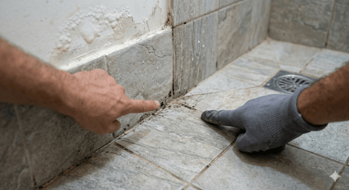 רטיבויות במקלחות